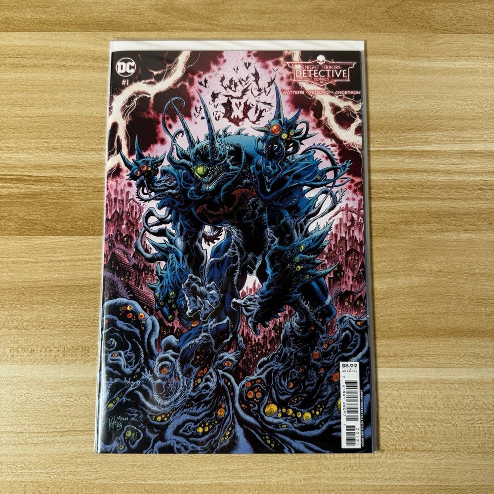 KNIGHT TERRORS: DETECTIVE COMICS #1 - BERNARD CHANG VARIANT 2023